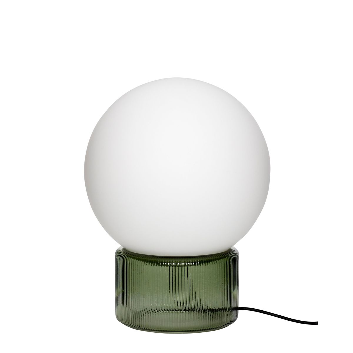 Sphere Bordlampe Grøn - ø25xh33cm, E27 - Ø17xh33cm, E27 / Frostet,Grøn / Glas