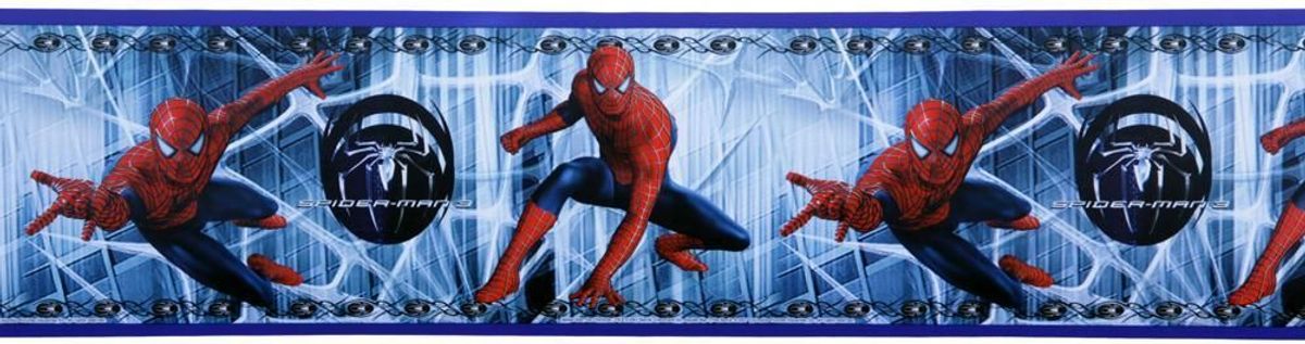 Spider-man 3 tapetborter 15,6 cm