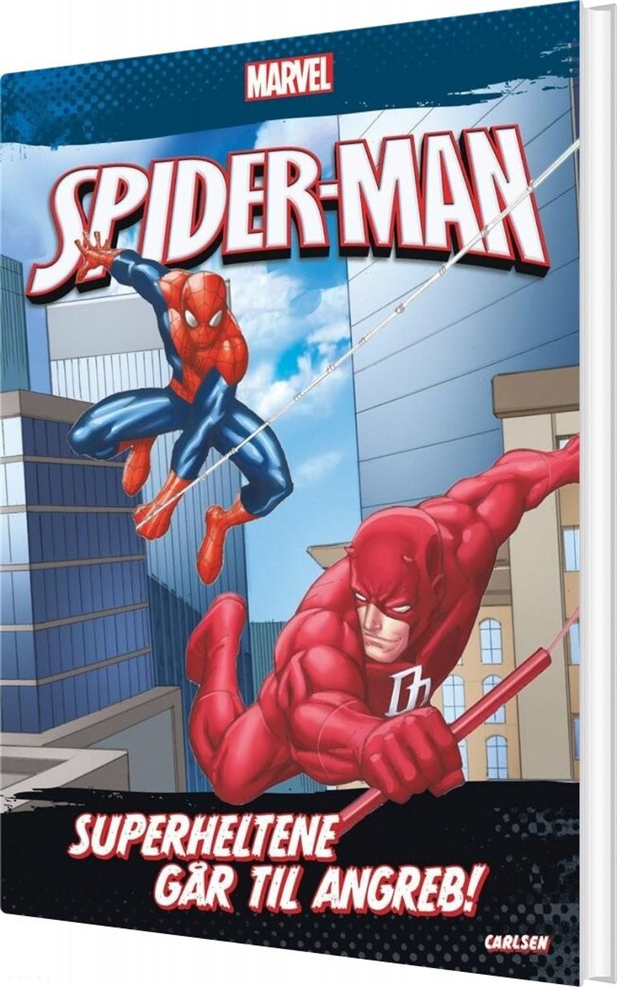 Spider-man - Superheltene Går Til Angreb! - Märvel - Bog