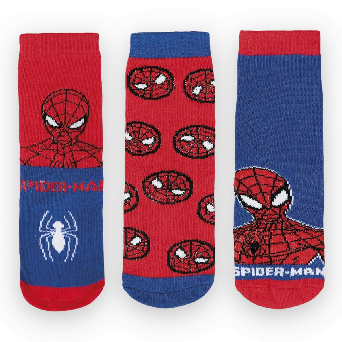 Spiderman 3-pk. Strømper Str. 23-26