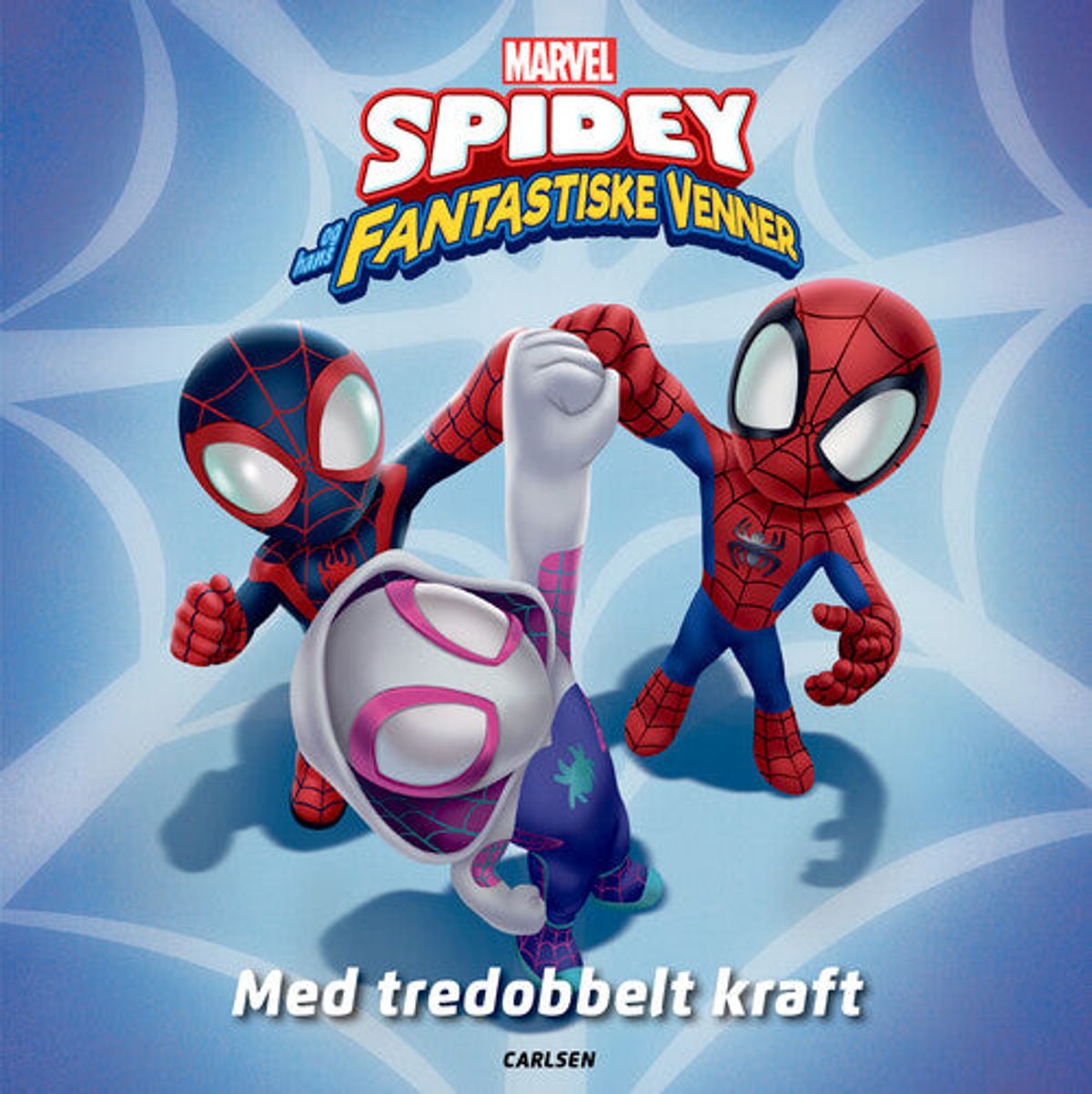 Spidey Og Hans Fantastiske Venner, Med tredobbelt kraft, Forlaget Carlsen - Børnebog - Legekammeraten.dk