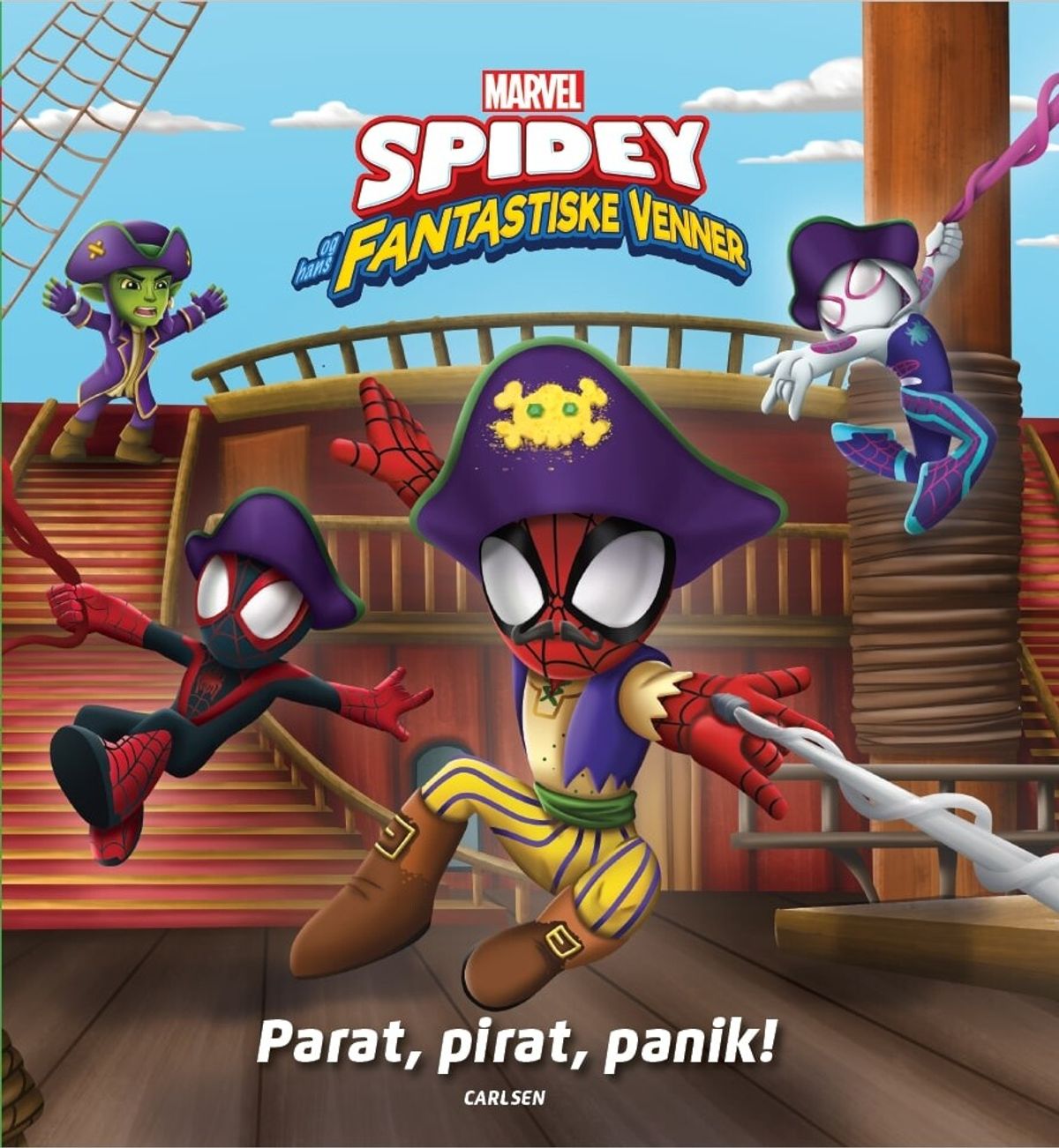 Spidey Og Hans Fantastiske Venner - Parat, Pirat, Panik - Märvel - Bog