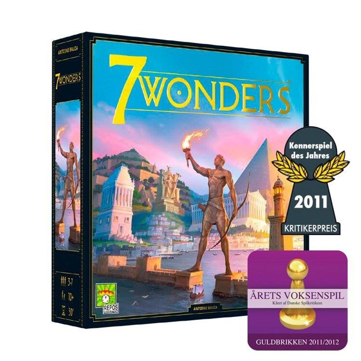 Spil, 7 Wonders brætspil - fra 10 år