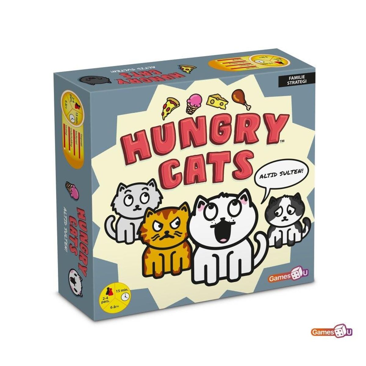 Spil, Hungry Cats børnespil fra 6 år +