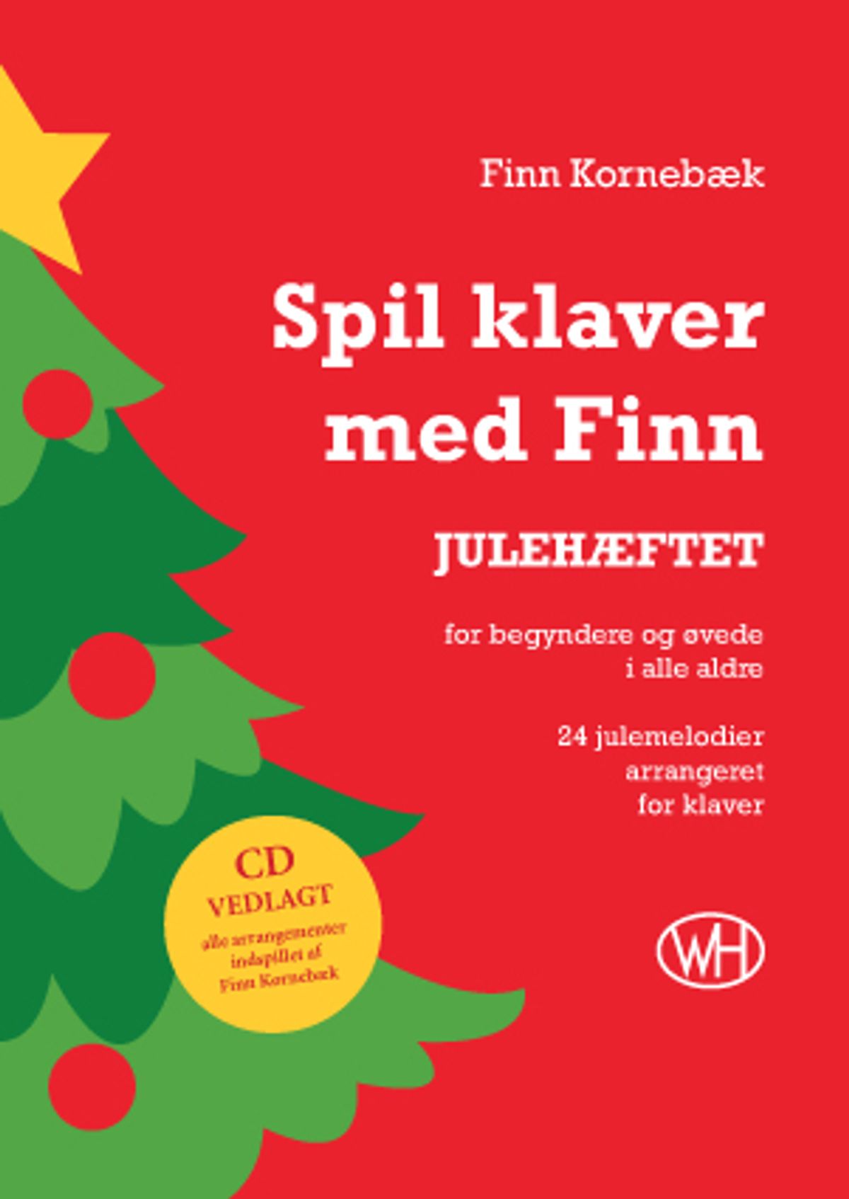 Spil klaver med Finn julehæftet (Inkl. cd)