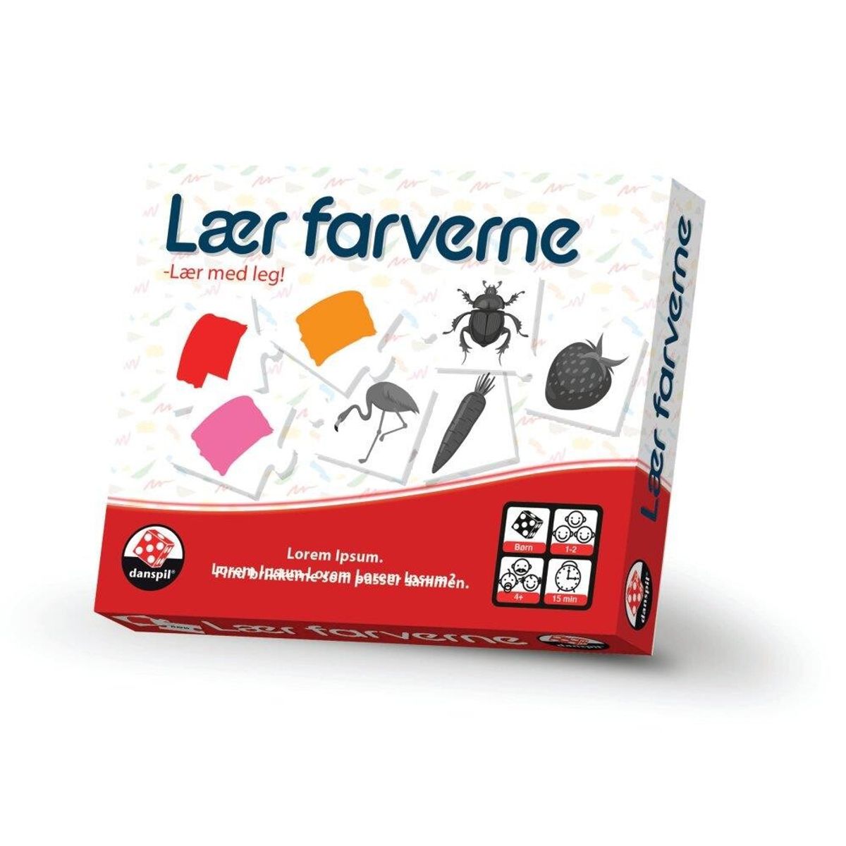 Spil, Lær Farverne - fra 4 år