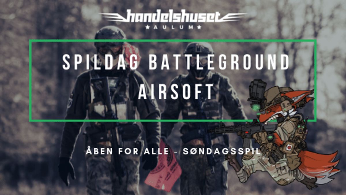 Spildag på Battleground Airsoft Søndag d. 01/12-24