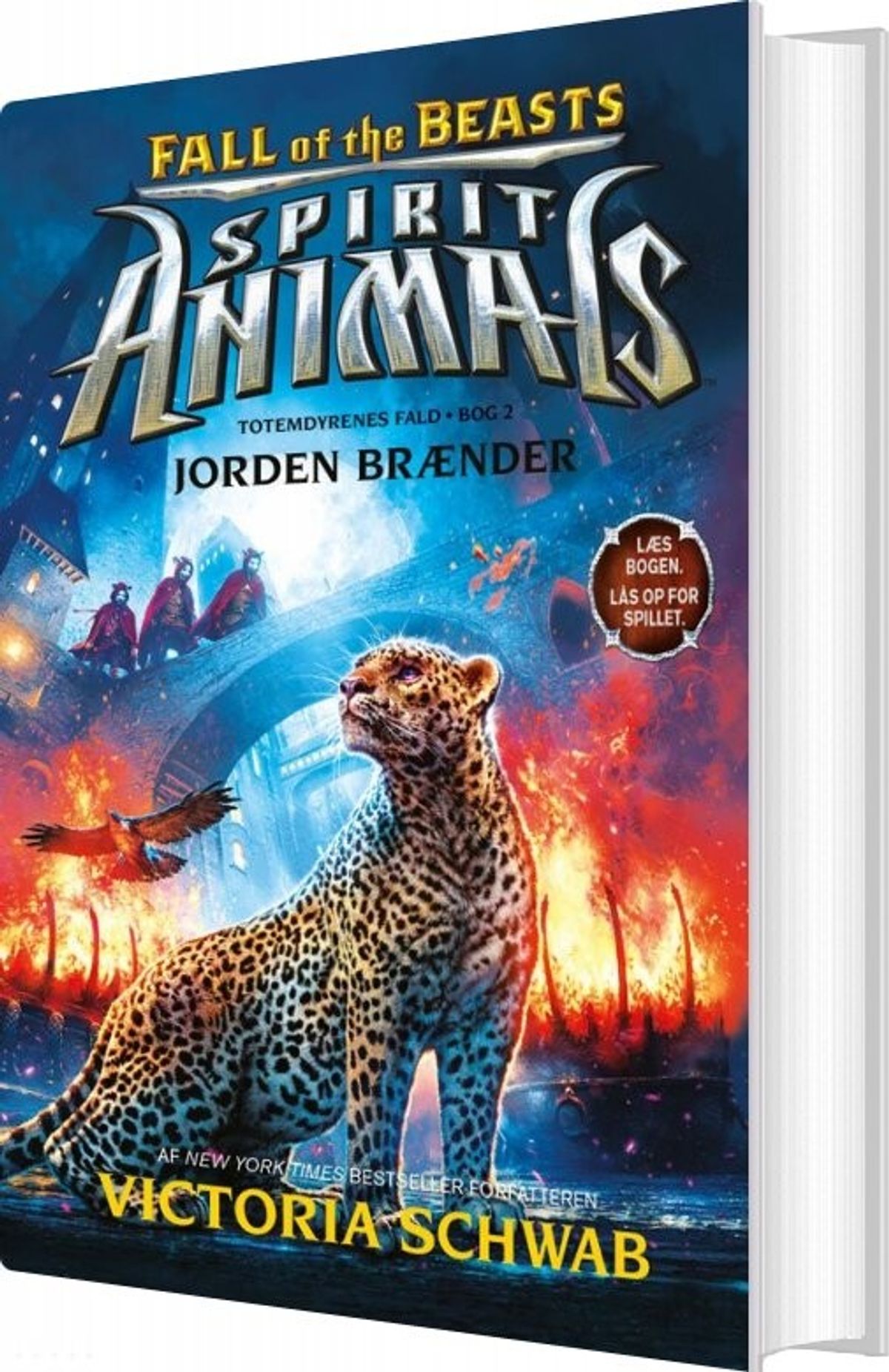 Spirit Animals - Fall Of The Beasts 2: Jorden Brænder - Victoria Schwab - Bog