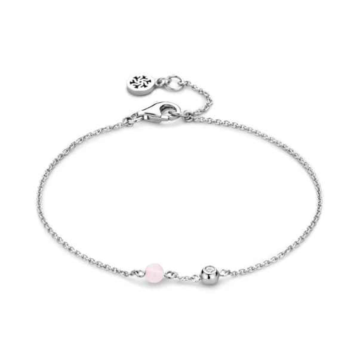 Spirit Icons Lucky Bracelet Pink Sterling Sølv Armbånd