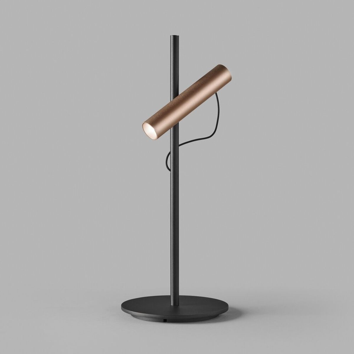 Spirit T1 LED Bordlampe Sort/Rose Gold - 2700K - LIGHT-POINT