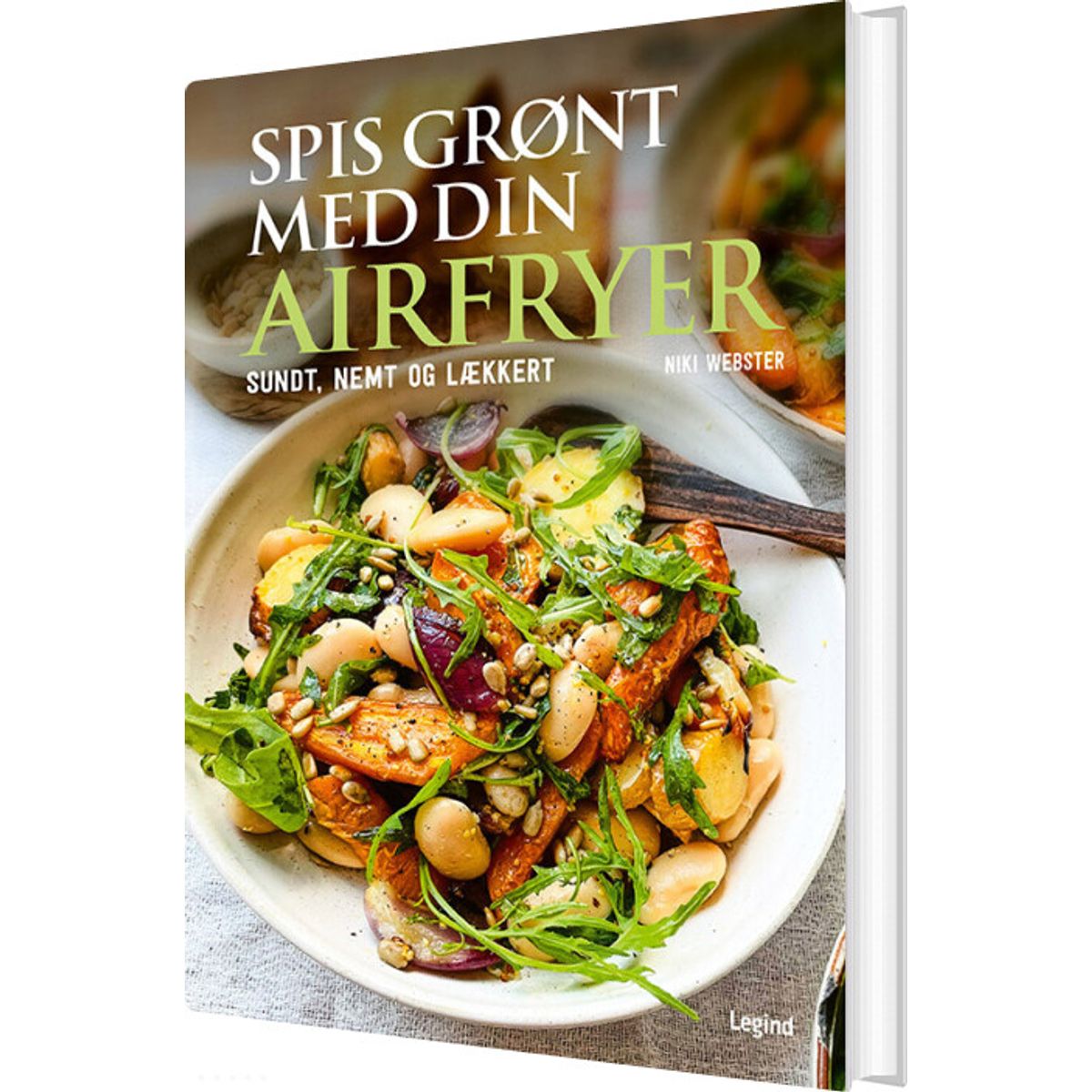 Spis Grønt Med Din Airfryer - Niki Webster - Bog