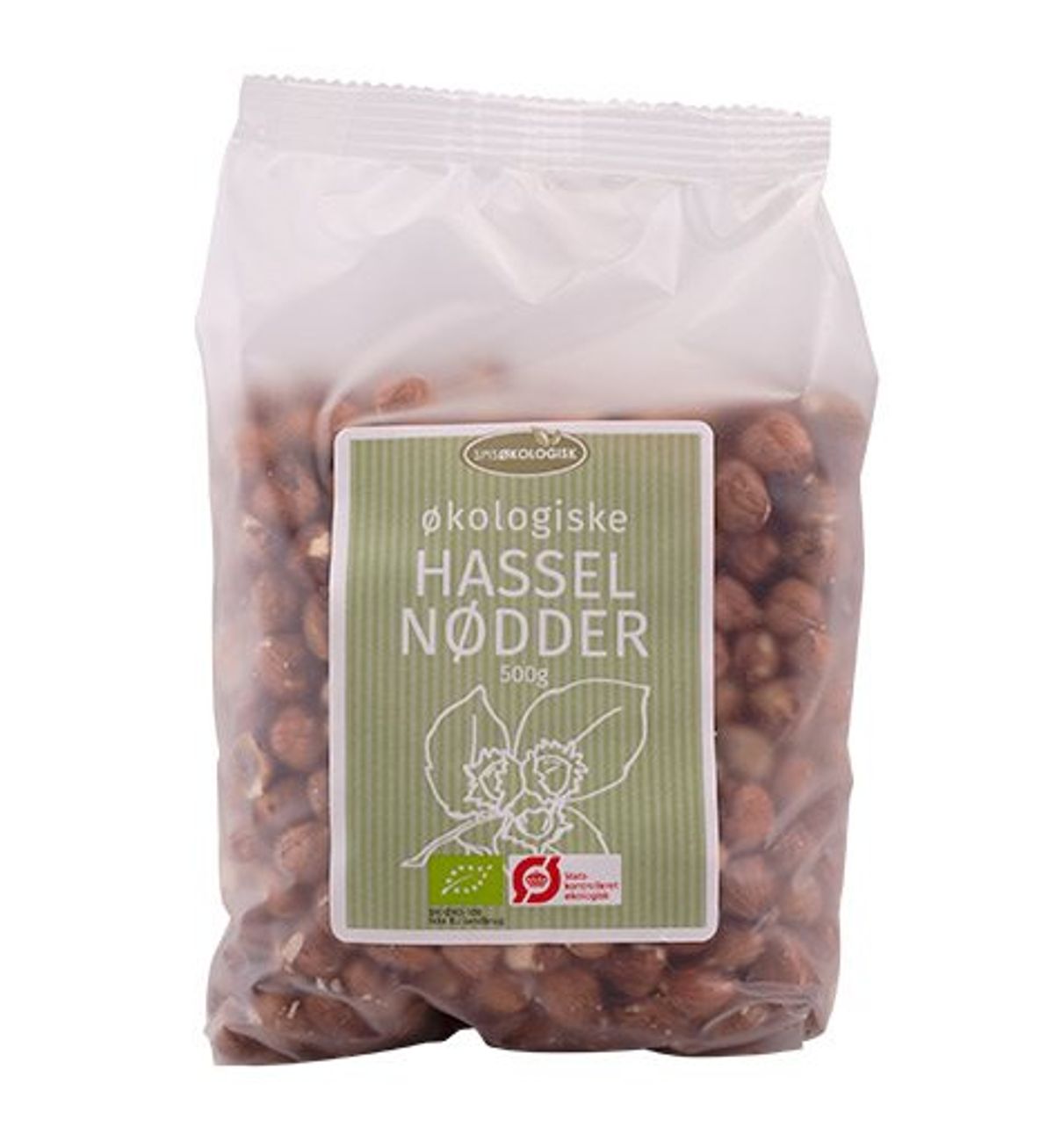 Spis Økologisk Hasselnødder, 500g