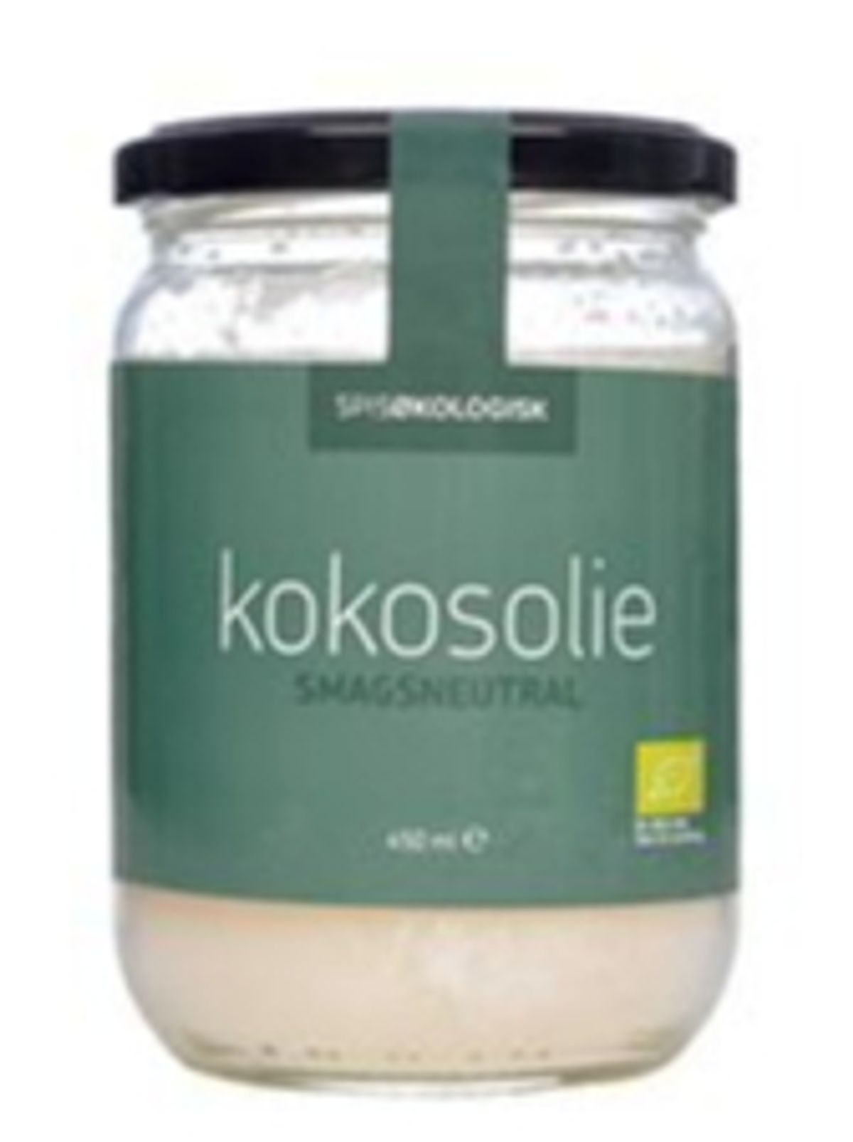 Spis Økologisk Kokosolie Smagsneutral Ø, 450g.