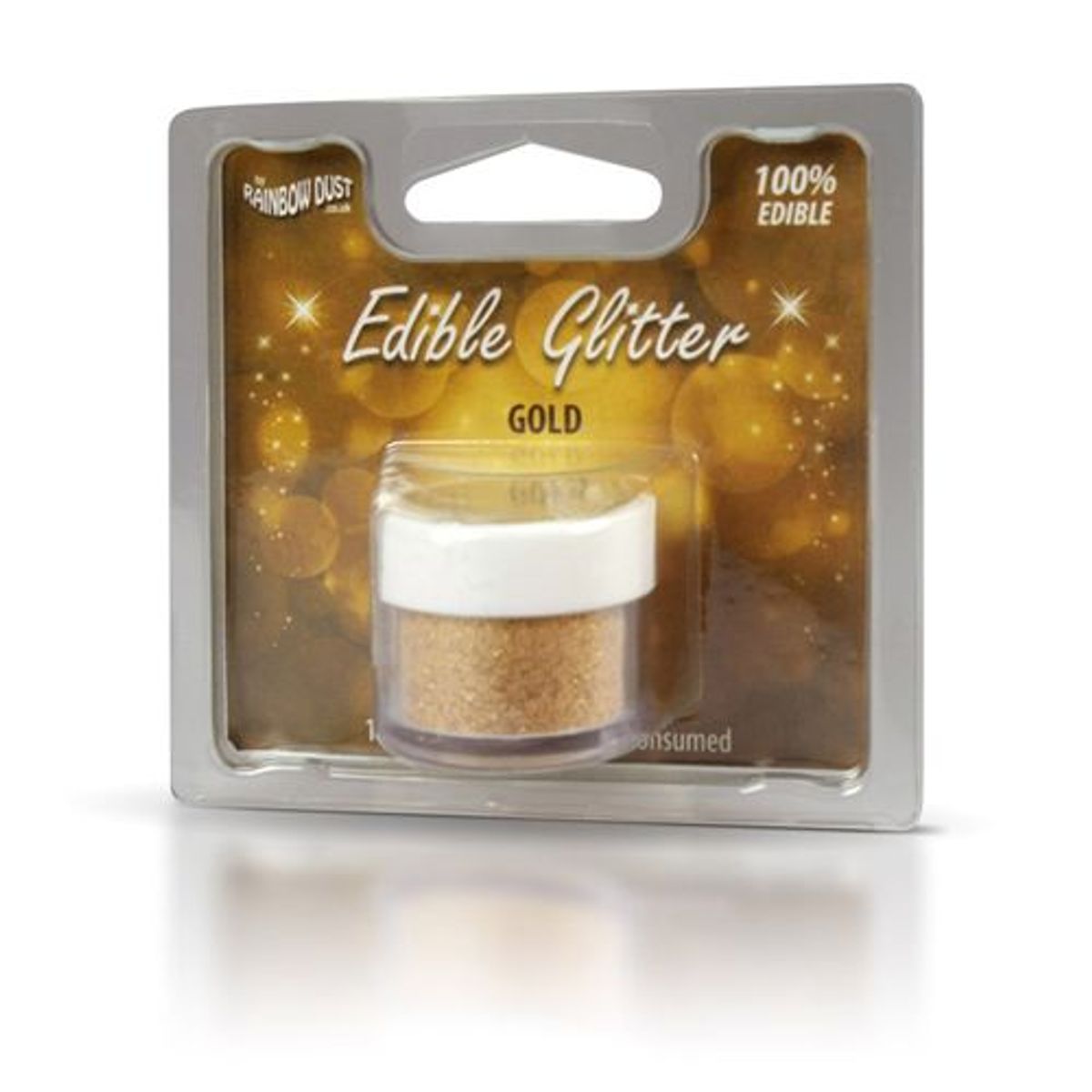 Spiseligt glimmer Gold - Rainbow Dust 5 g