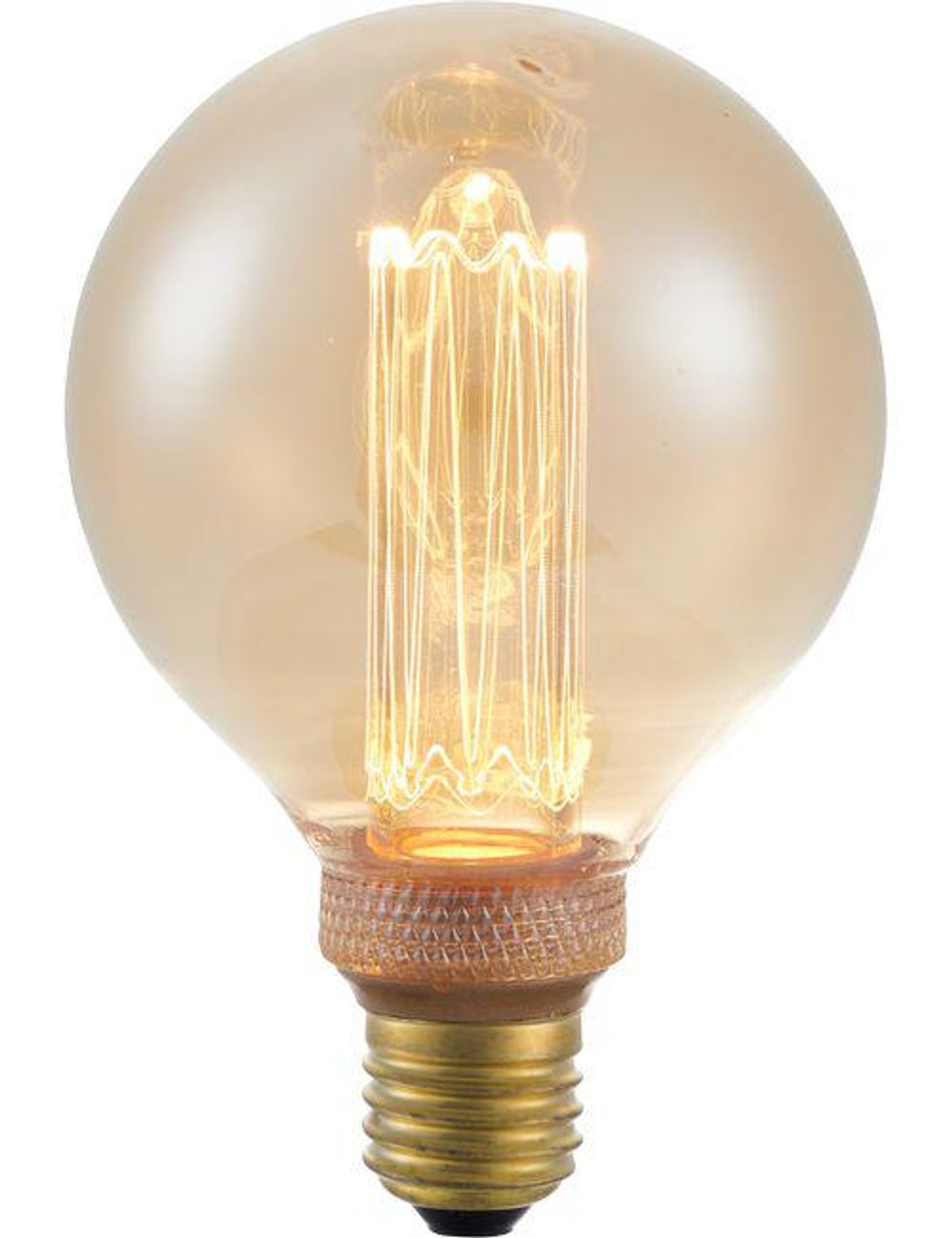 Spl Lighting Led Vintage Globe Amber G95 Dæmpbar (E27)