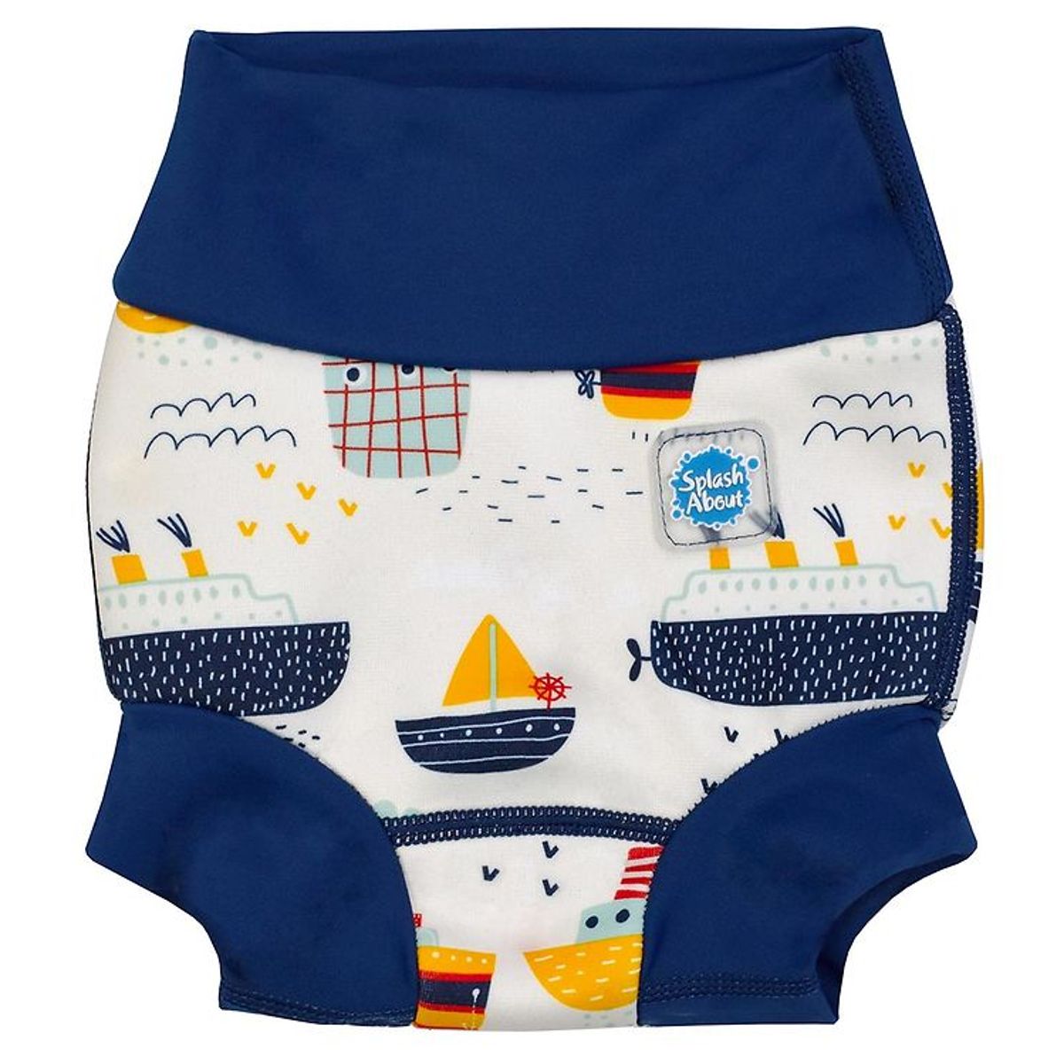 Splash About Blebadebukser - Happy Nappy Duo - Tug Boats