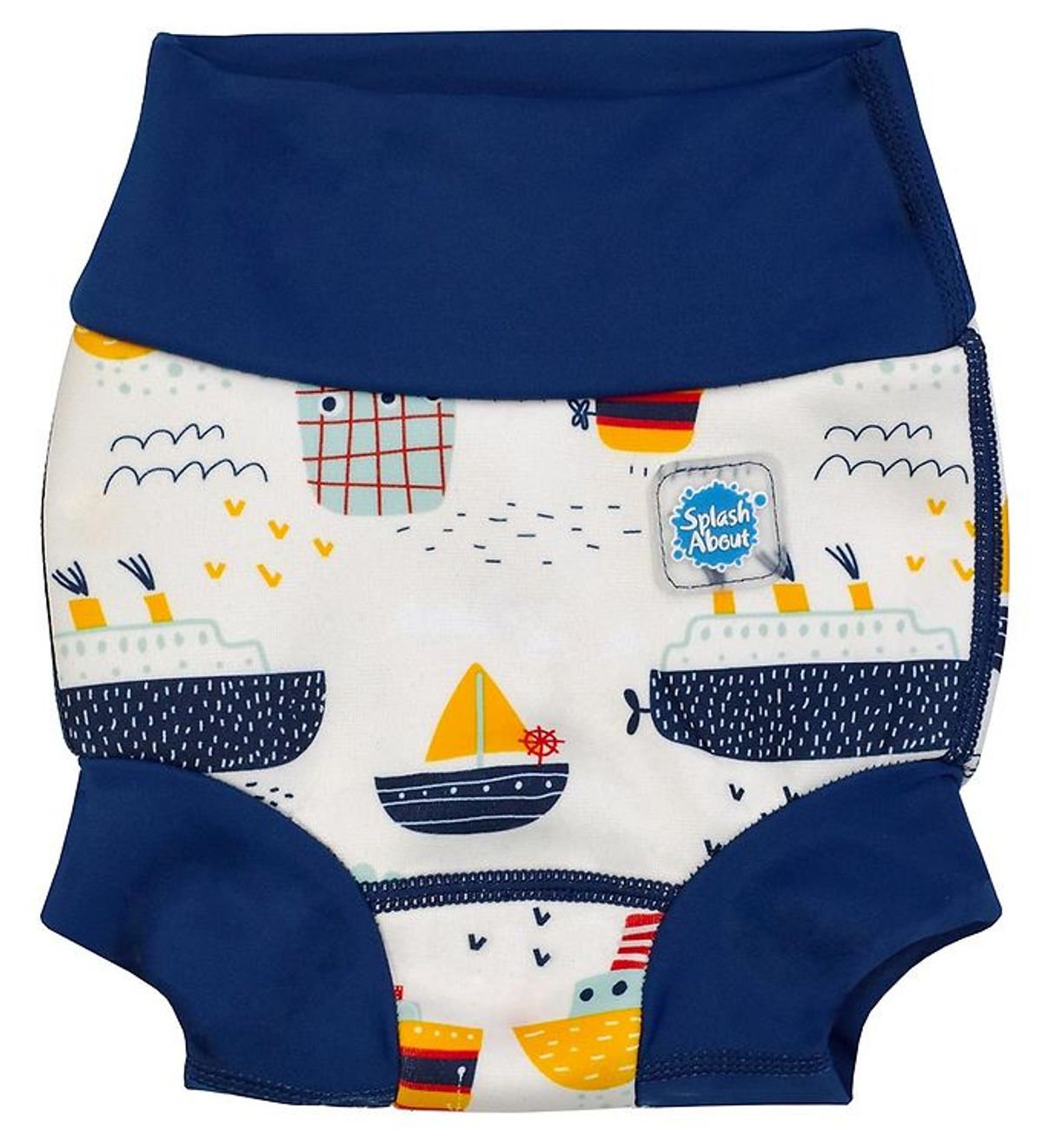 Splash About Blebadebukser - Happy Nappy Duo - Tug Boats