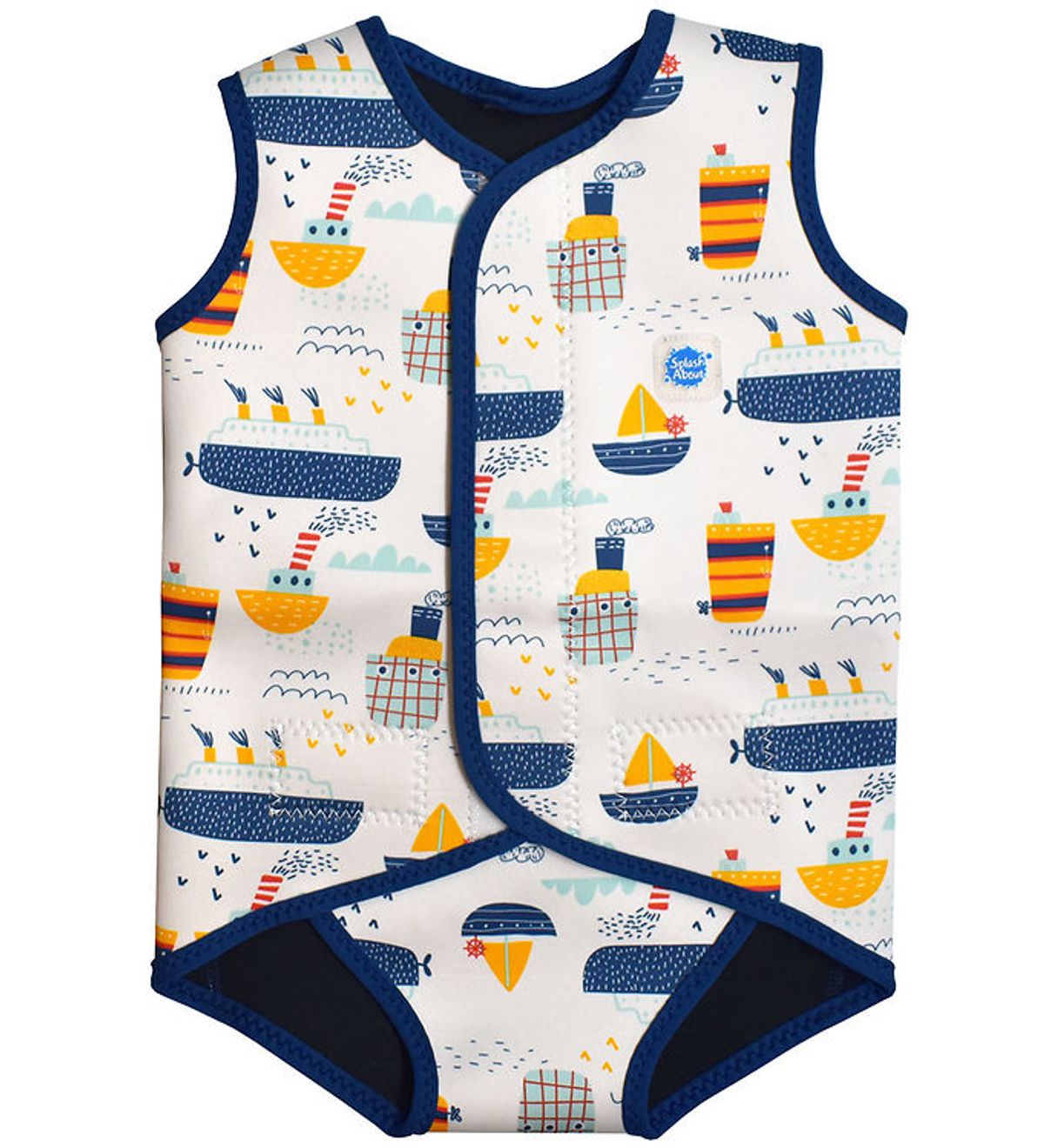 Splash About Neoprendragt - Baby Wrap - UV50+ - Tug Boat