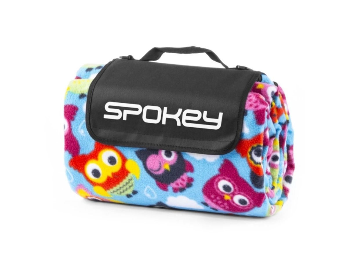 Spokey Picnic Owl, 210 X 180 Cm, Sort, Blå, Grøn, Rød, Hvid, Gul, Mønster, Polyvinylchlorid (Pvc), 290 Mm, 390 Mm