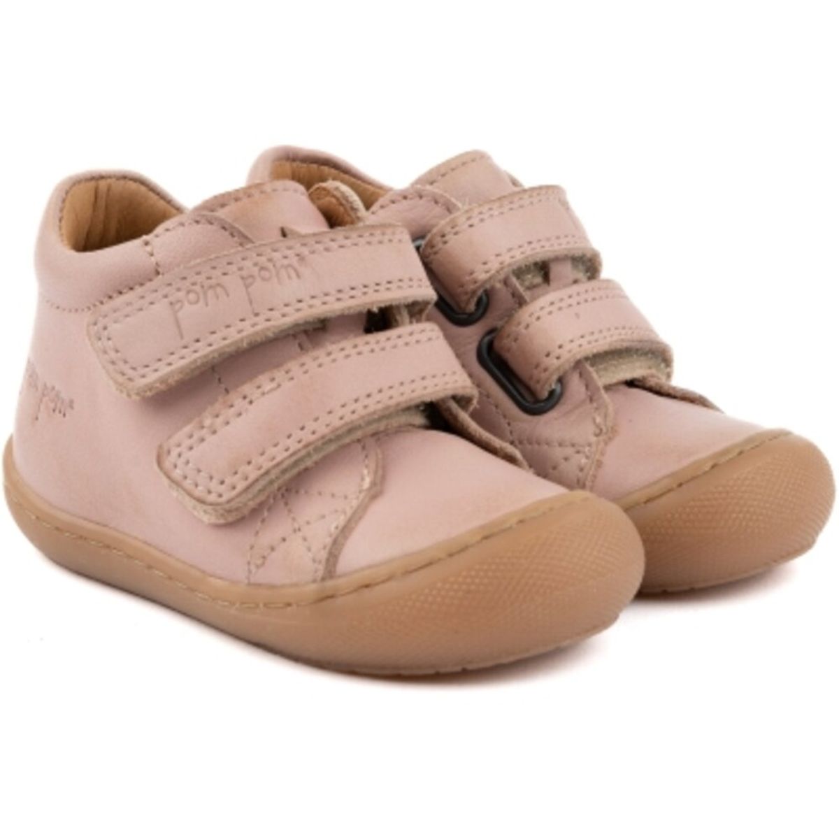 Sport velcro sko - DARK ROSE - 21