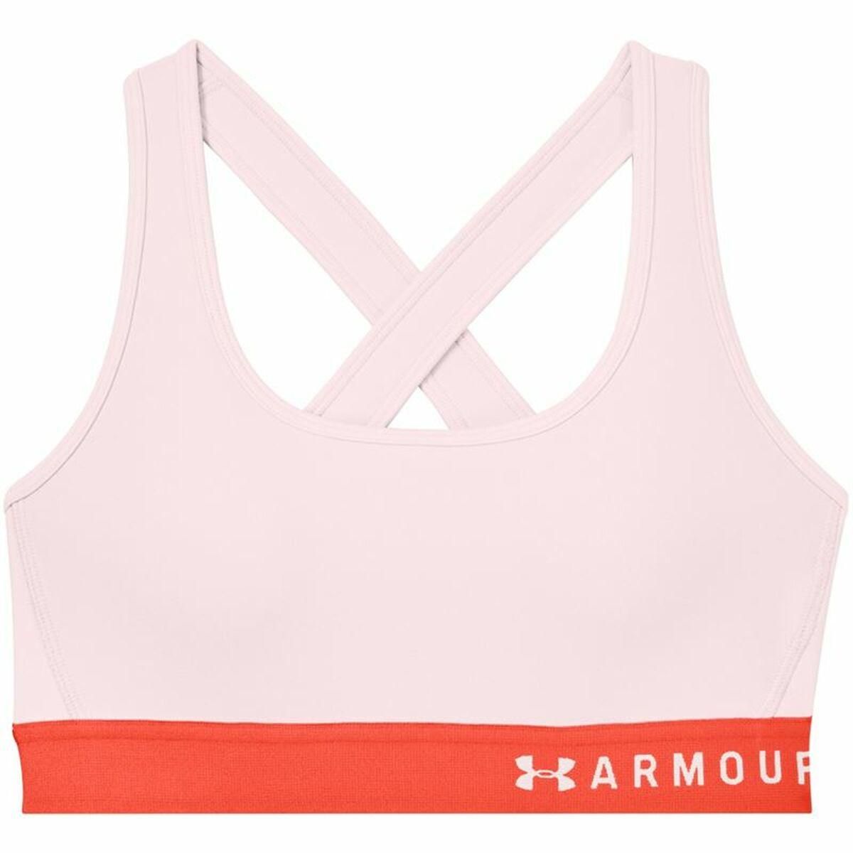 Sports-BH Under Armour Mid Crossback Pink XS