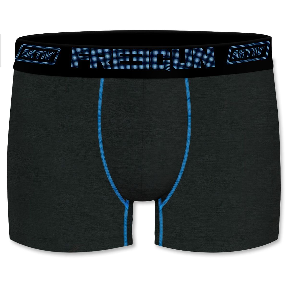 Sports Boxershorts i Microfiber - Sort/blå - Freegun