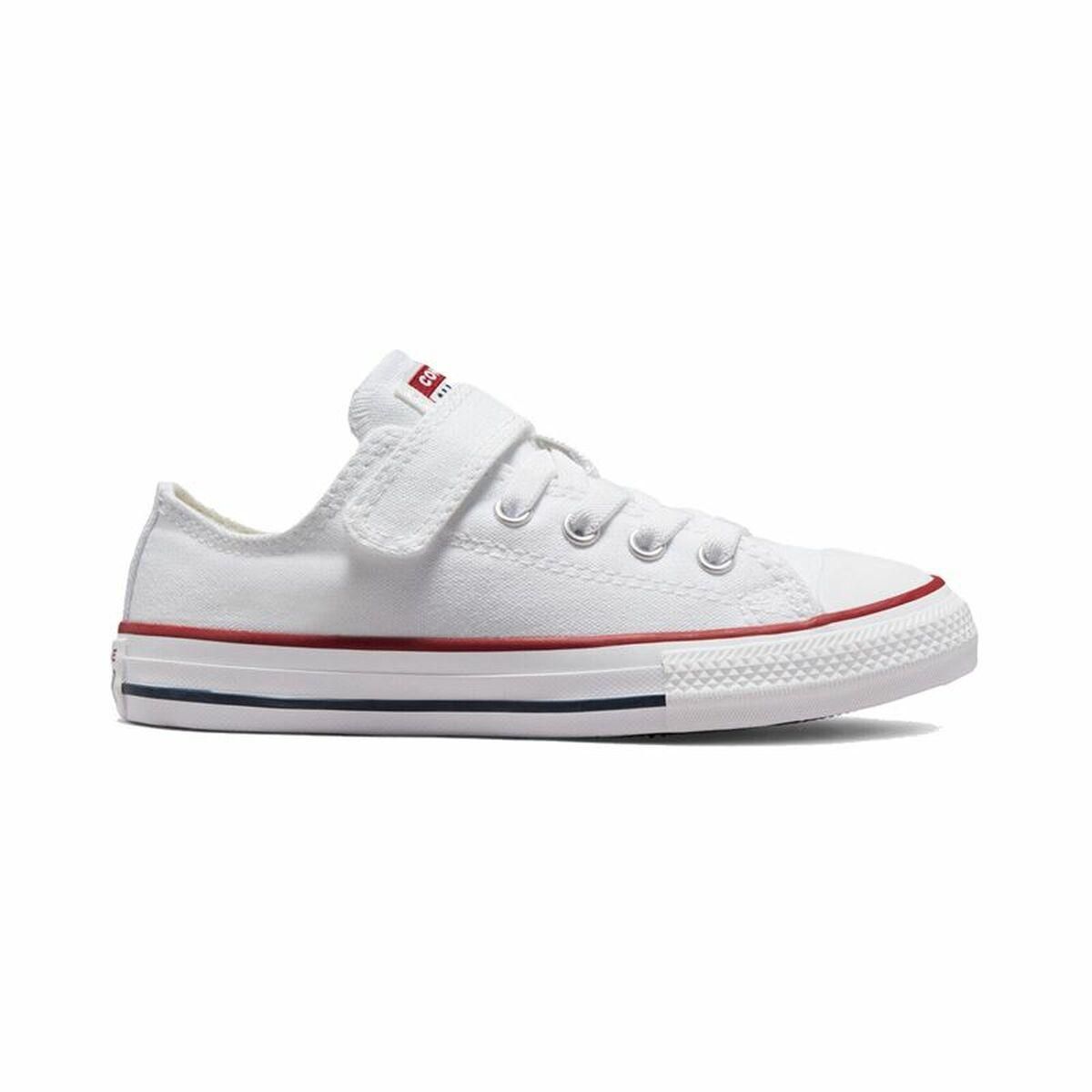 Sportssko til børn Converse All Star Easy-On Hvid 35