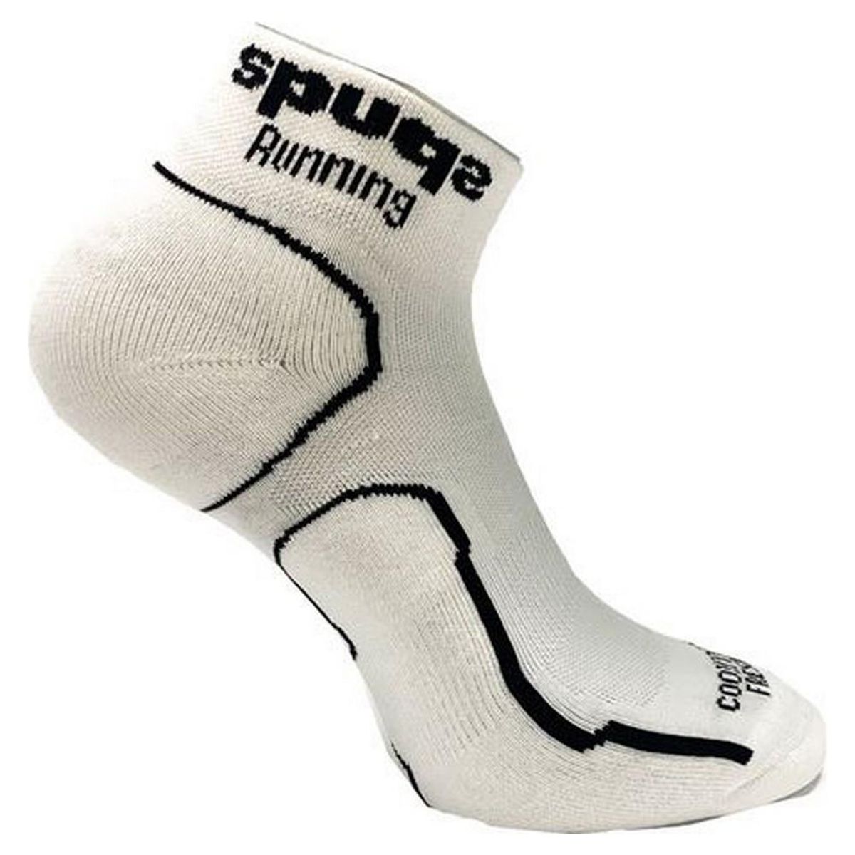 Sportsstrømper Spuqs Coolmax Cushion Hvid 40-42