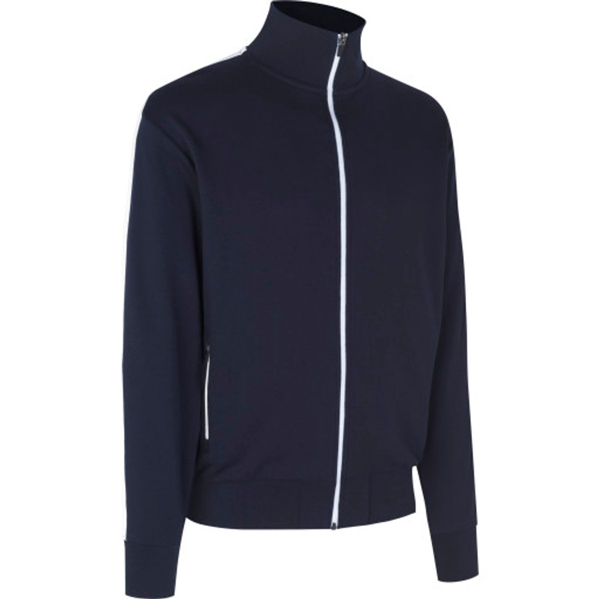 Sporty cardigan navy m