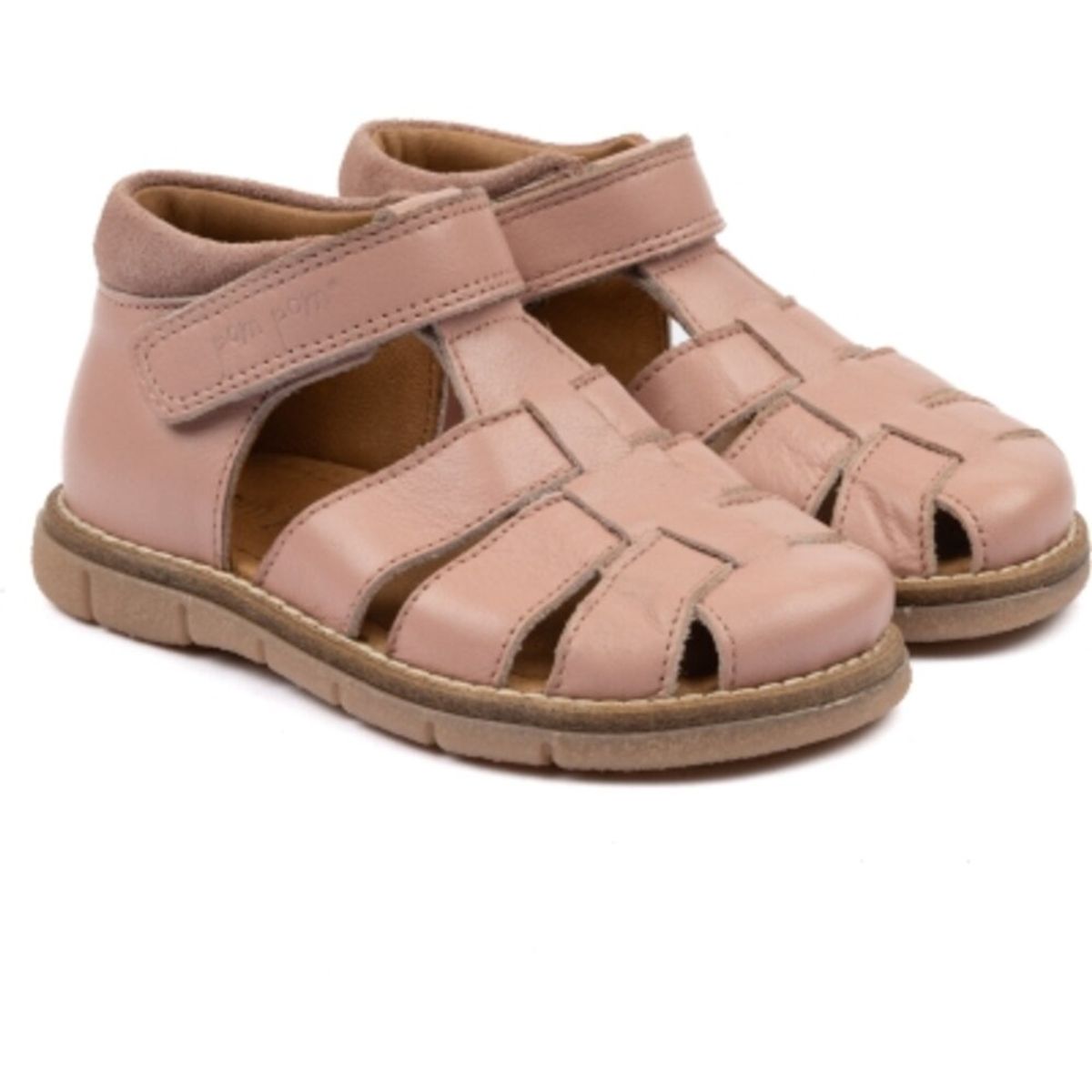 Sporty velcro sandal - OLD ROSE - 25