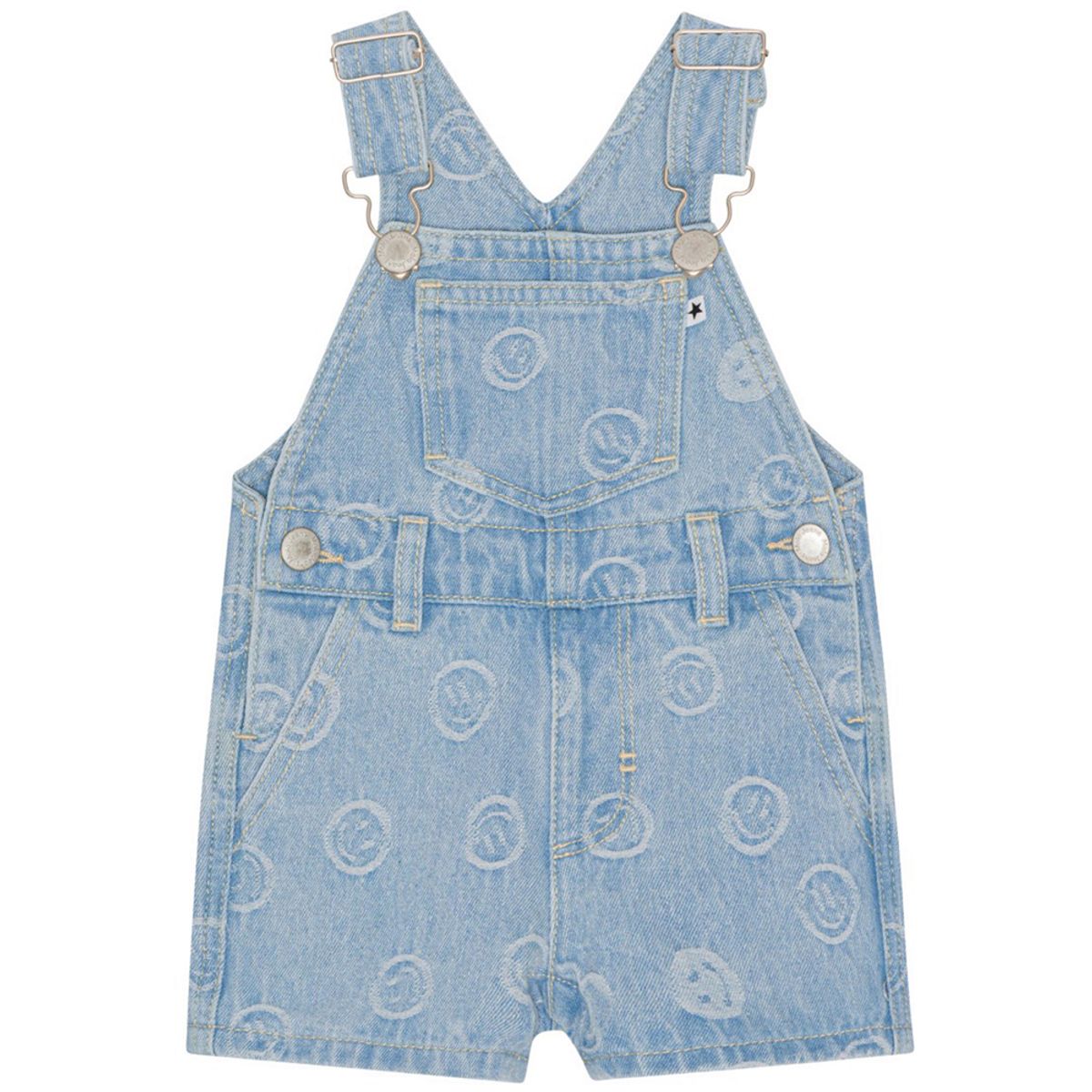 Spot denim overalls (92-98 cm)