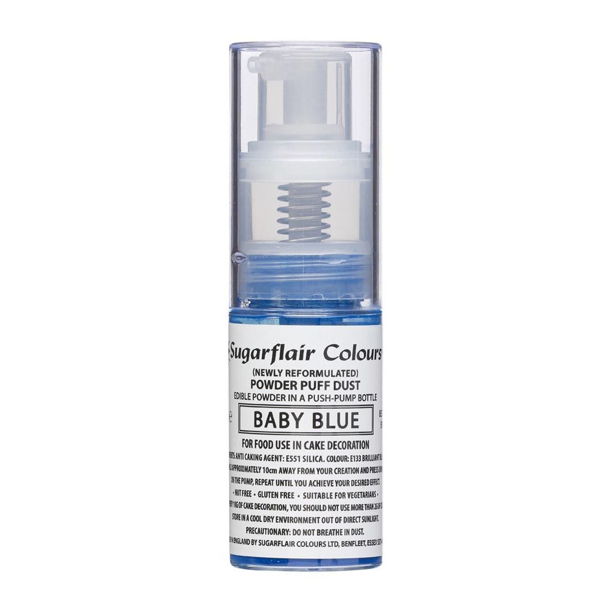 Spray farve Baby Blue 30 ml - Sugarflair