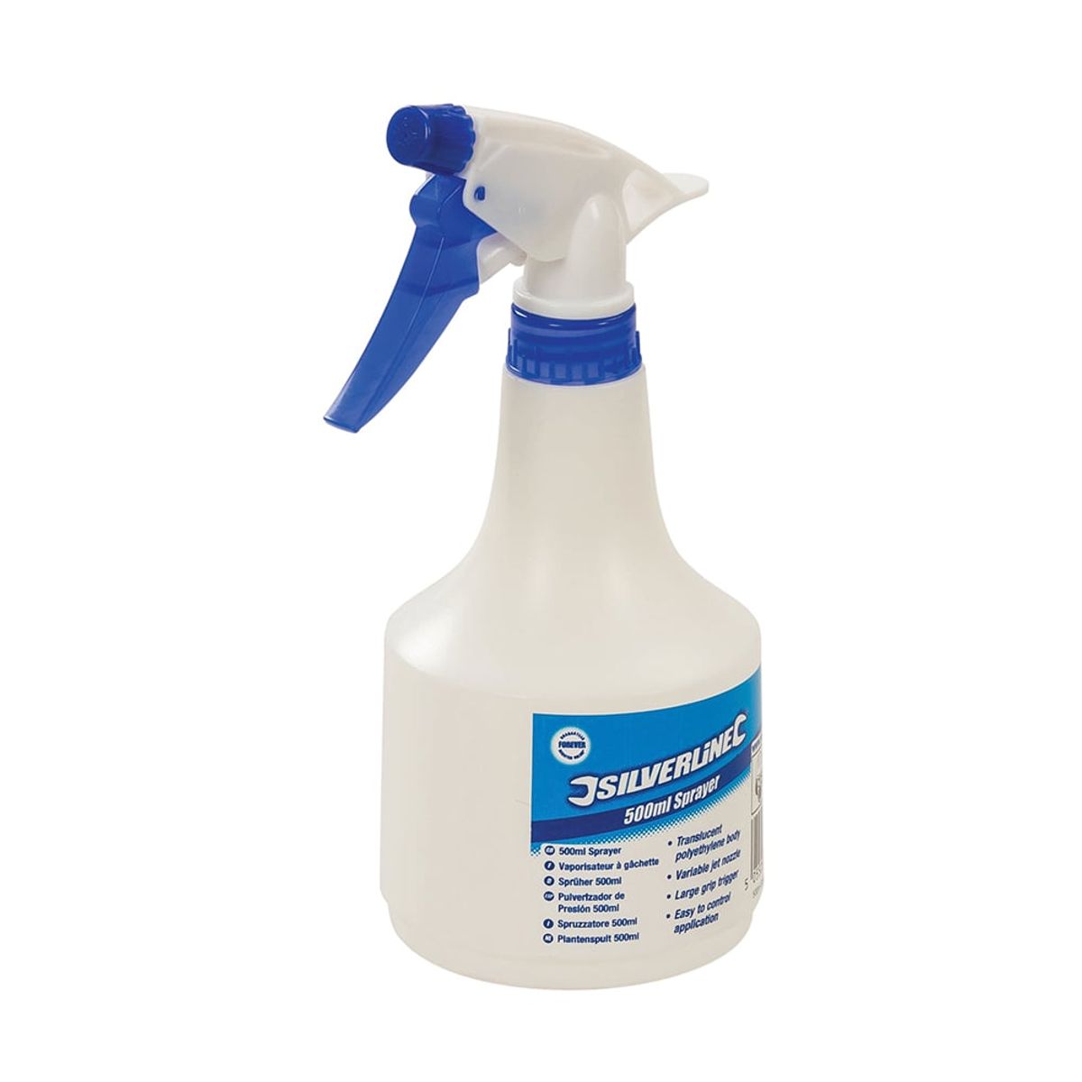 Sprayflaske med forstøver 500ml