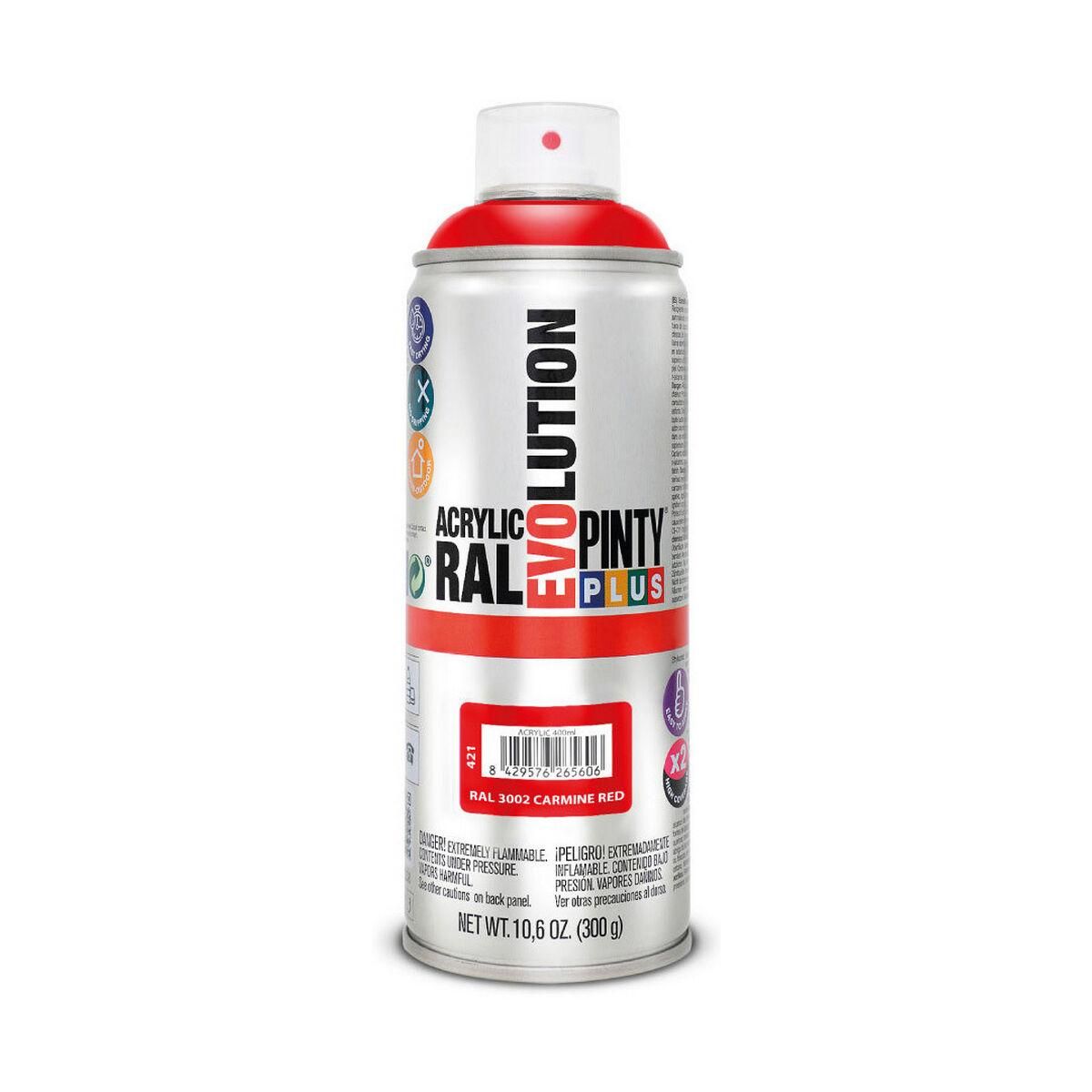 Spraymaling Pintyplus Evolution RAL 3002 400 ml Carmine Red