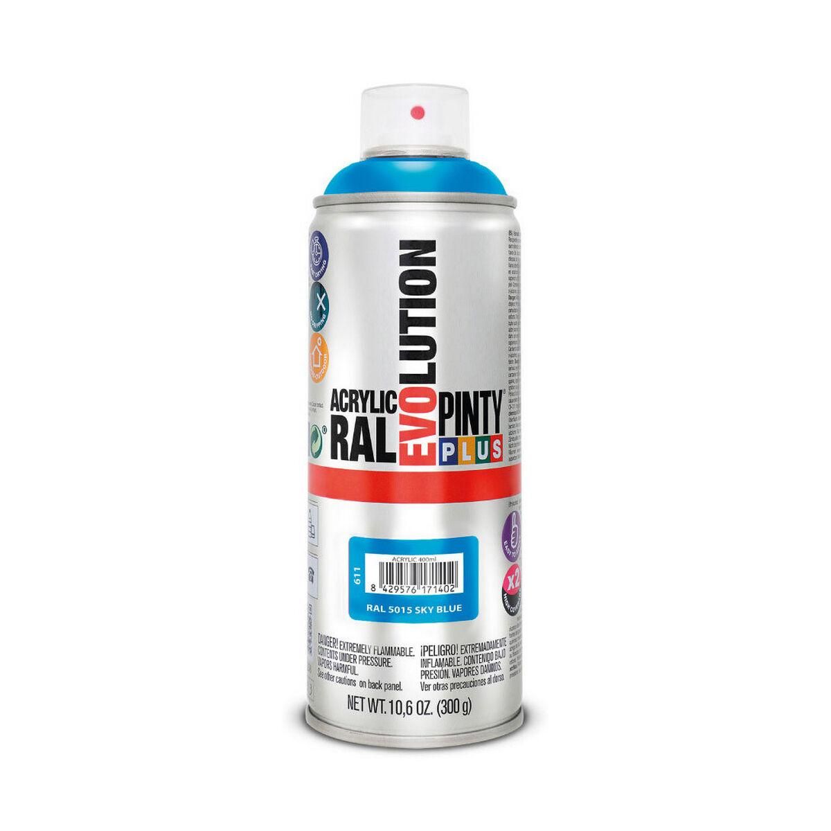 Spraymaling Pintyplus Evolution RAL 5015 400 ml Sky Blue