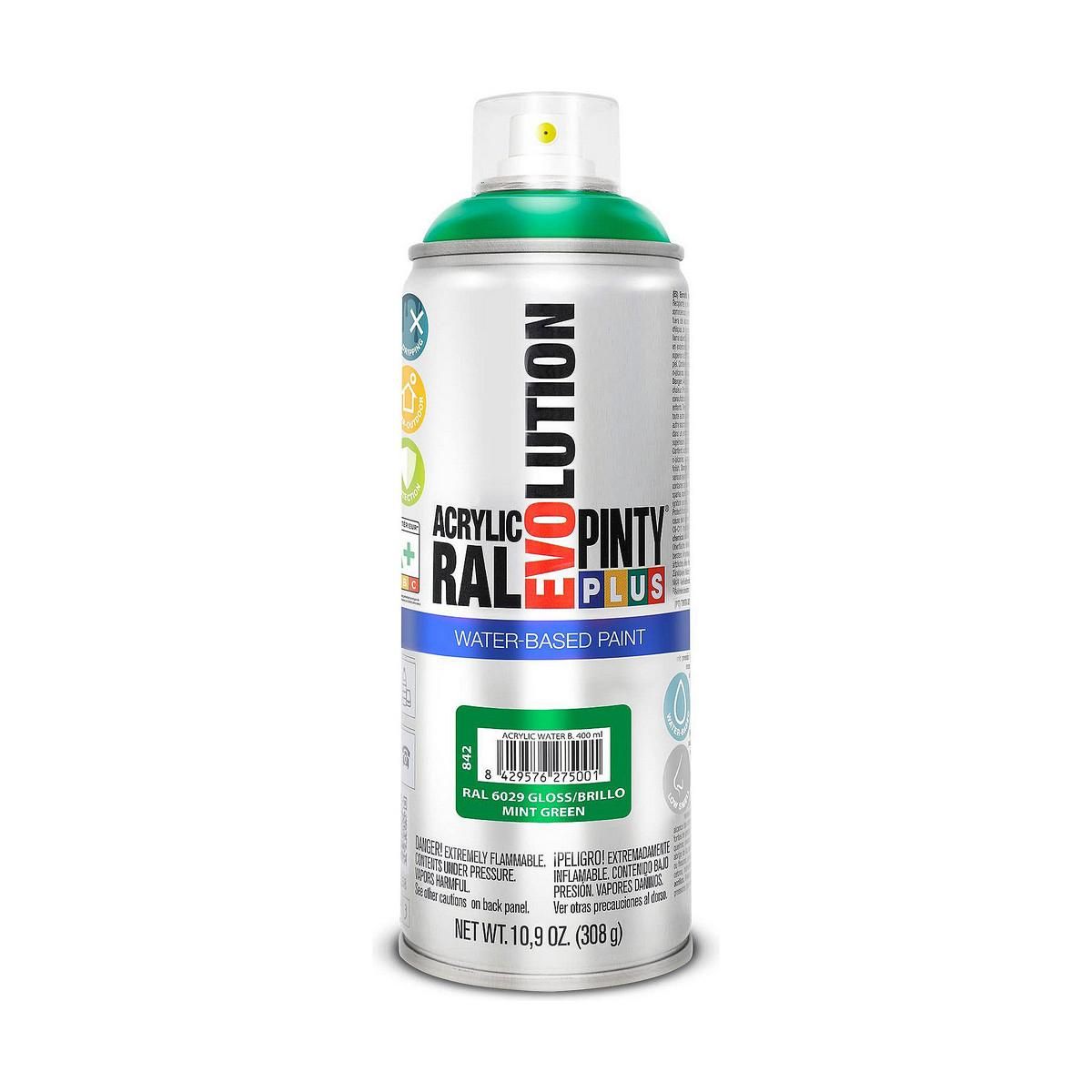 Spraymaling Pintyplus Evolution RAL 6029 Vandbaseret Mint Green 400 ml