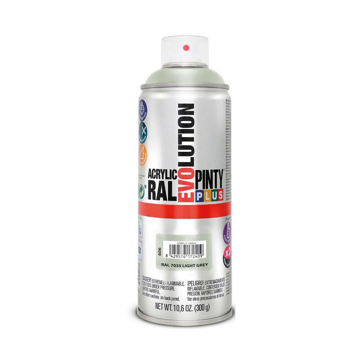 Spraymaling Pintyplus Evolution RAL 7035 400 ml Lysegrå