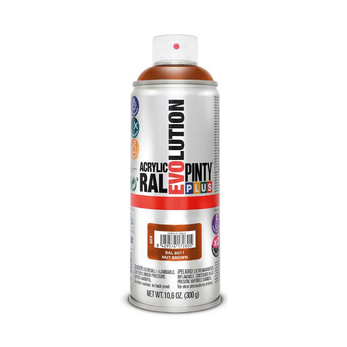 Spraymaling Pintyplus Evolution RAL 8011 400 ml Nut Brown