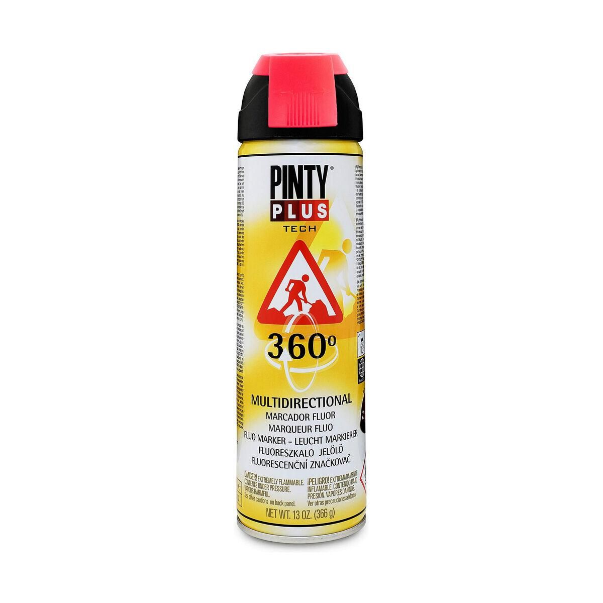 Spraymaling Pintyplus Tech T107 360º Rød 500 ml