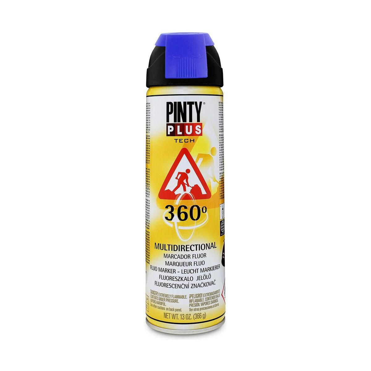 Spraymaling Pintyplus Tech T118 360º Blå 500 ml