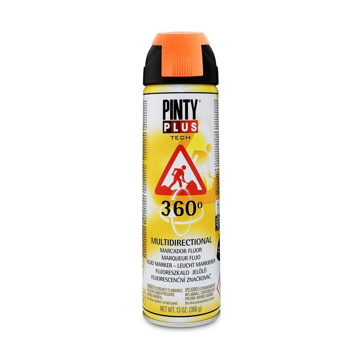 Spraymaling Pintyplus Tech T143 360º Orange 500 ml