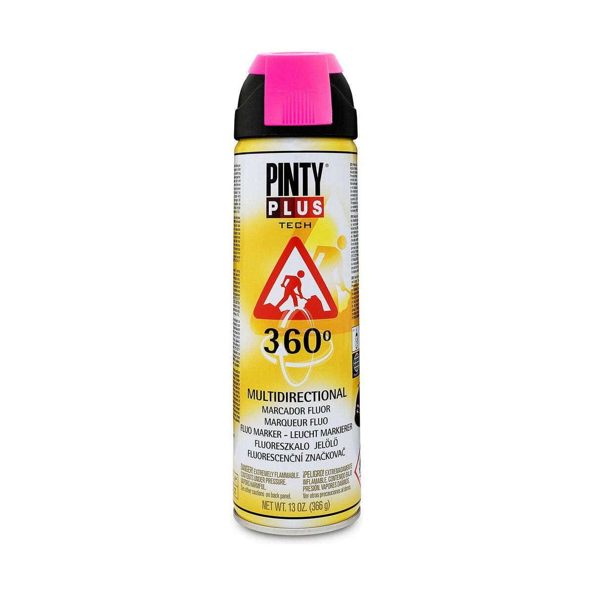 Spraymaling Pintyplus Tech T184 360º Fuchsia 500 ml