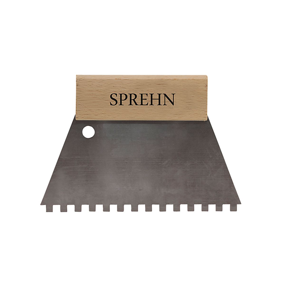 Sprehn tandspartel 125 x 170 mm. 10 x 10 mm. tænder