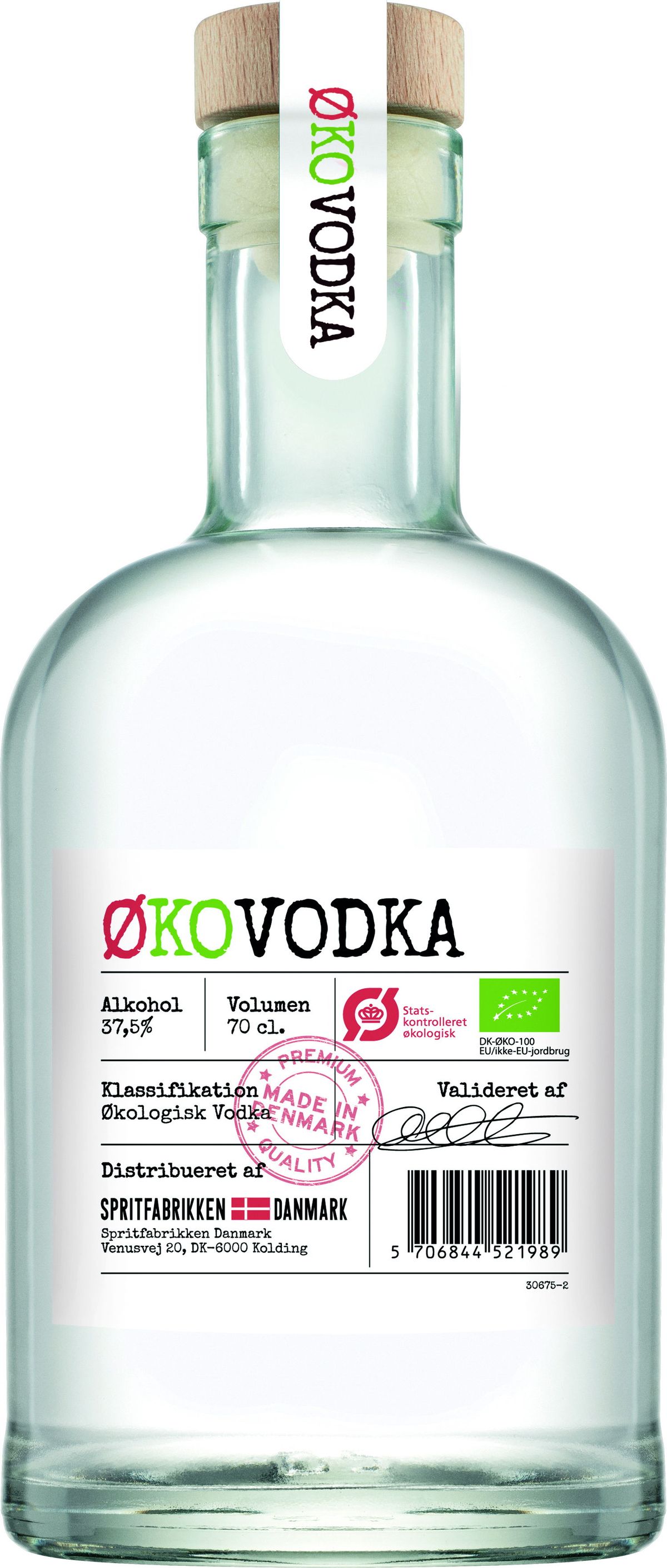 Spritfabrikken Vodka, Øko Fl 70