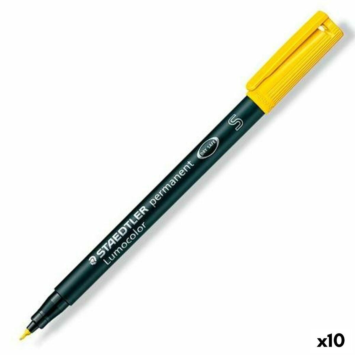 Sprittusch Staedtler Lumocolor 313-1 S Gul (10 enheder)