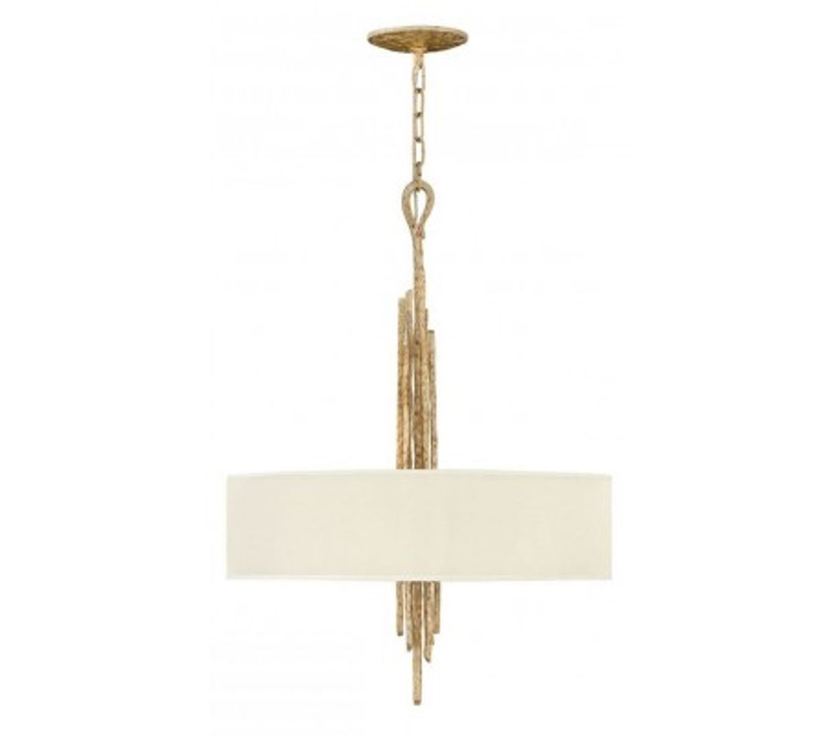 Spyre Loftlampe Ø61 cm 6 x E14 - Champagne guld/Beige