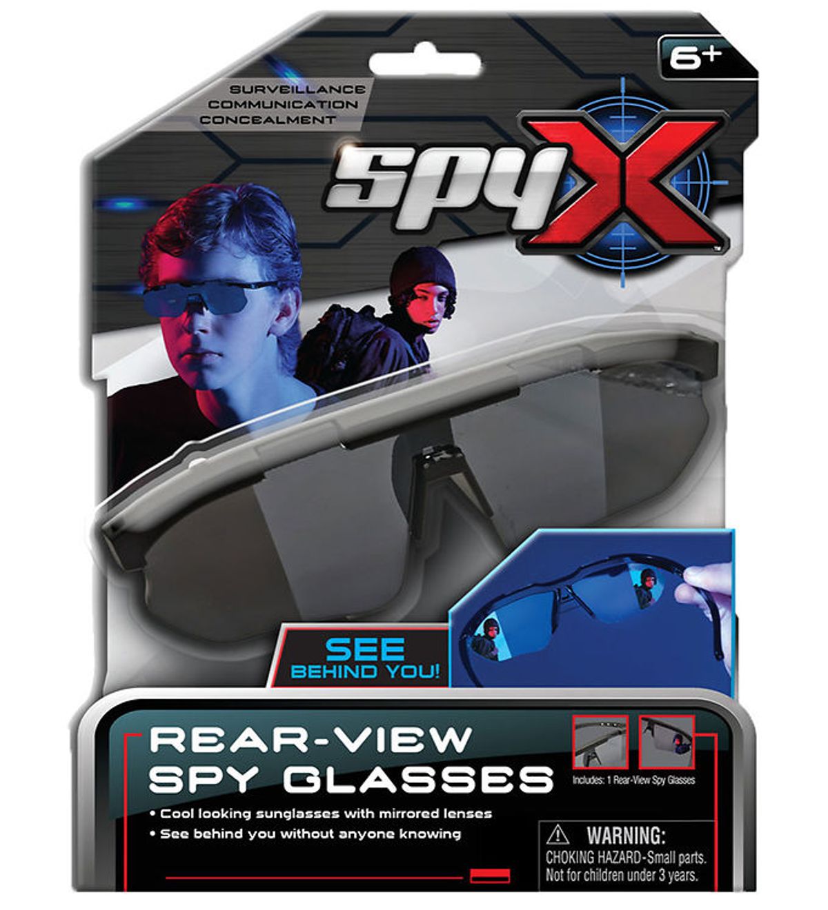 SpyX - Rearview Sunglasses - Sort