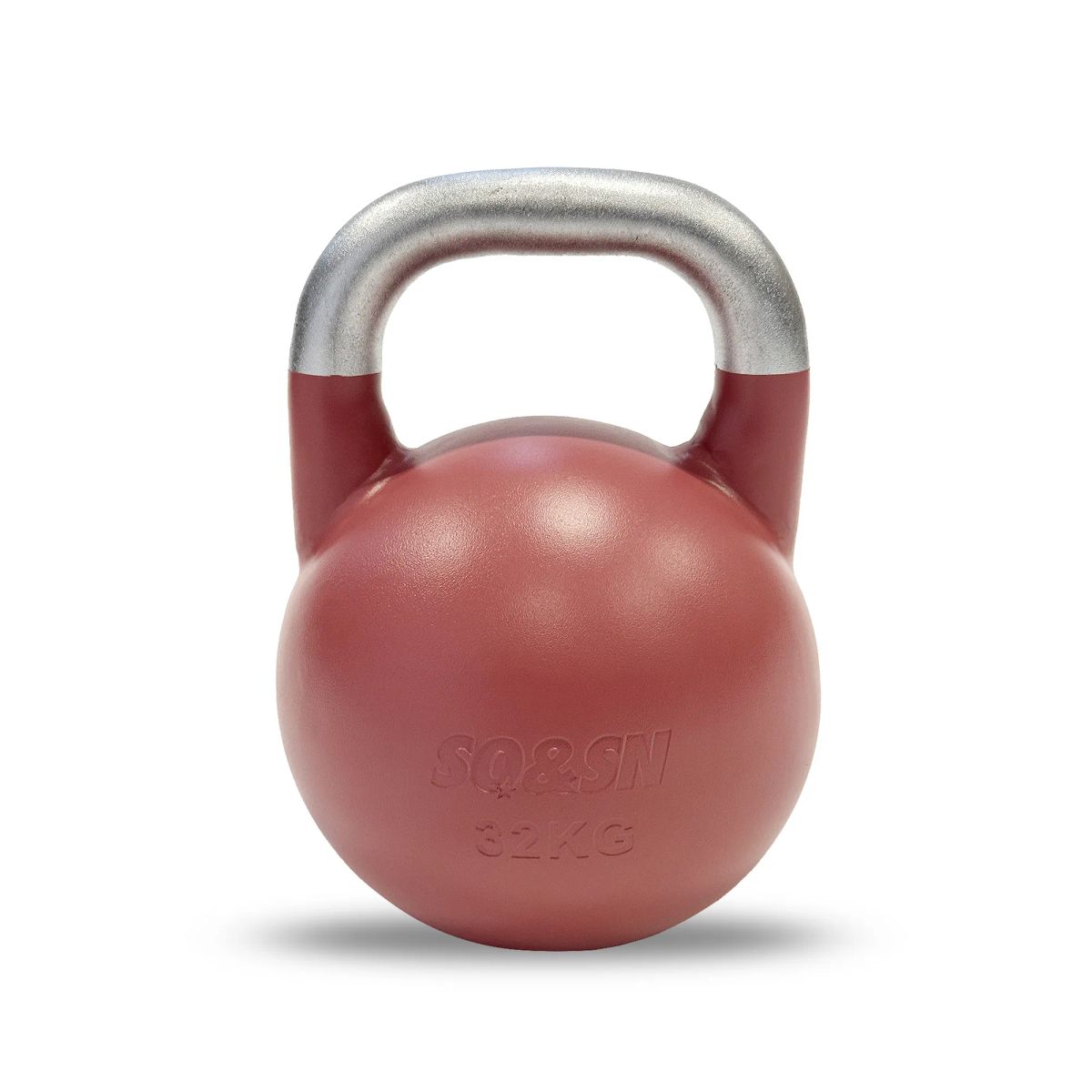 SQ&SN Competition Kettlebells V2 4-36 kg | Samme størrelse | Indstøbte kg-angivelser | Robust design til træning og konkurrence