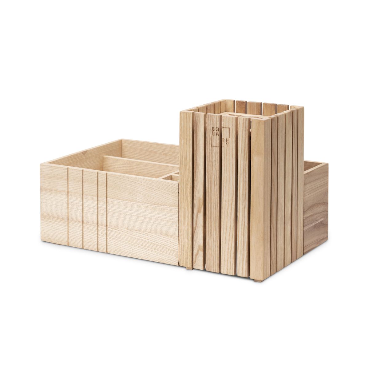 Squarely Copenhagen - TableORGANIZER, 2 farver - Ask natur