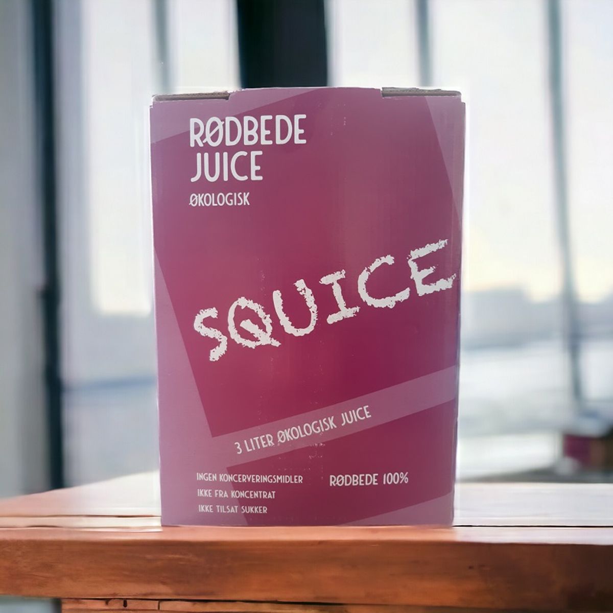 SQUICE - Økologisk Rødbede juice - Koldpresset